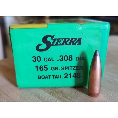 Puntas Sierra 165 Gn Spitzer Cal 30